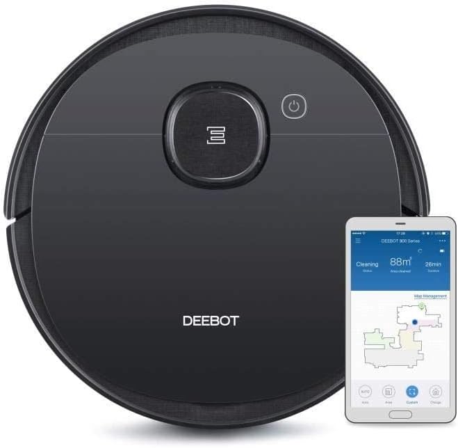 41yGh5i9ehL._AC_SL1500 ECOVACS DEEBOT OZMO 950 Saug- und Wischroboter mit Smart Navi 3.0, Multi-Floor-Mapping und automatischer Teppicherkennung - Image 1