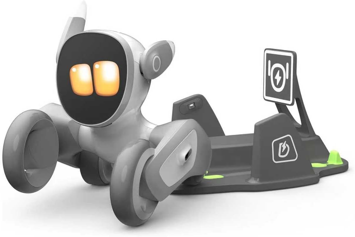 51-Q-mTdyuL._AC_SL1280 Loona KEYI Premium KI-Haustierroboter mit intelligenter Interaktion, ChatGPT-4o, Sprach-/Gestensteuerung und Heimüberwachung - Image 1