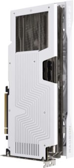 XFX Speedster SWFT AMD Radeon RX 9070 XT Blanc Triple Fan | RX-97TSWF3W9 | 16GB GDDR6 | RDNA 4 | 1440p Gaming – Image 3