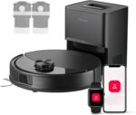 Roborock Q10 S5+ Robot aspirateur et laveur avec 10.000 Pa HyperForce-Puissance d'aspiration, VibraRise 2.0 et Station de nettoyage à vidange automatique – Image 12