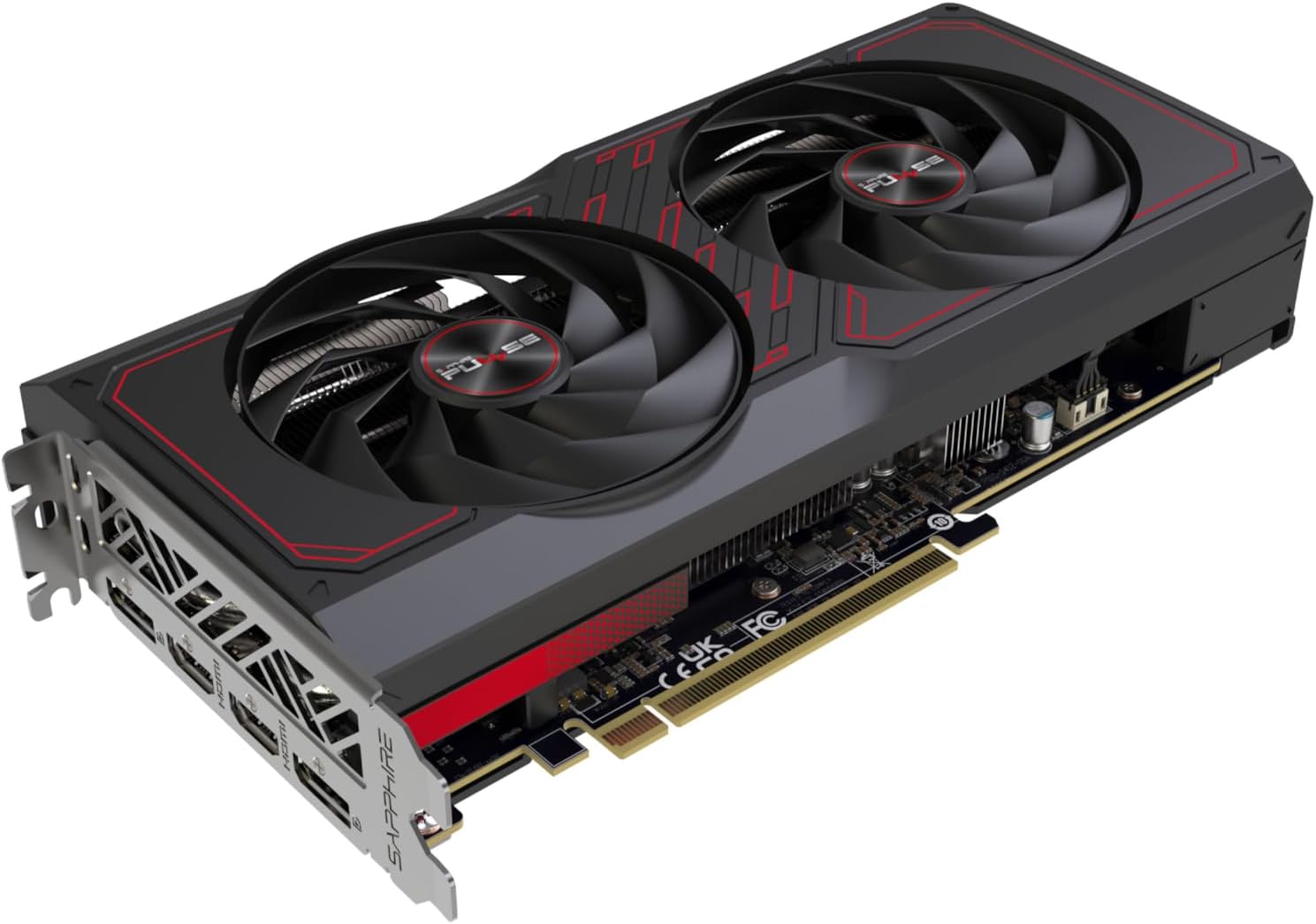 61AziJP9ekL._AC_SL1500 Sapphire Pulse AMD Radeon RX 7600 XT Gaming OC 16GB | 11339-04-20G | 16GB GDDR6 | RDNA 3 | 1080p/1440p Gaming – Image 1
