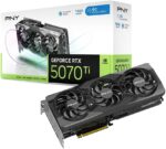 PNY GeForce RTX 5070 Ti 16GB Série | OC, Standard & ARGB OC | GDDR7 | PCIe 5.0 | Triple Fan