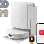 Roborock Qrevo Edge 2 et Qrevo Edge S5A Série de robots aspirateurs laveurs avec aspiration HyperForce, technologie FlexiArm et station de nettoyage intelligente