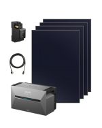 Anker Solix 3 Pro Série de kits solaires de balcon – Système de stockage d'énergie intelligent (Solarbank E2700 Pro + kits solaires)