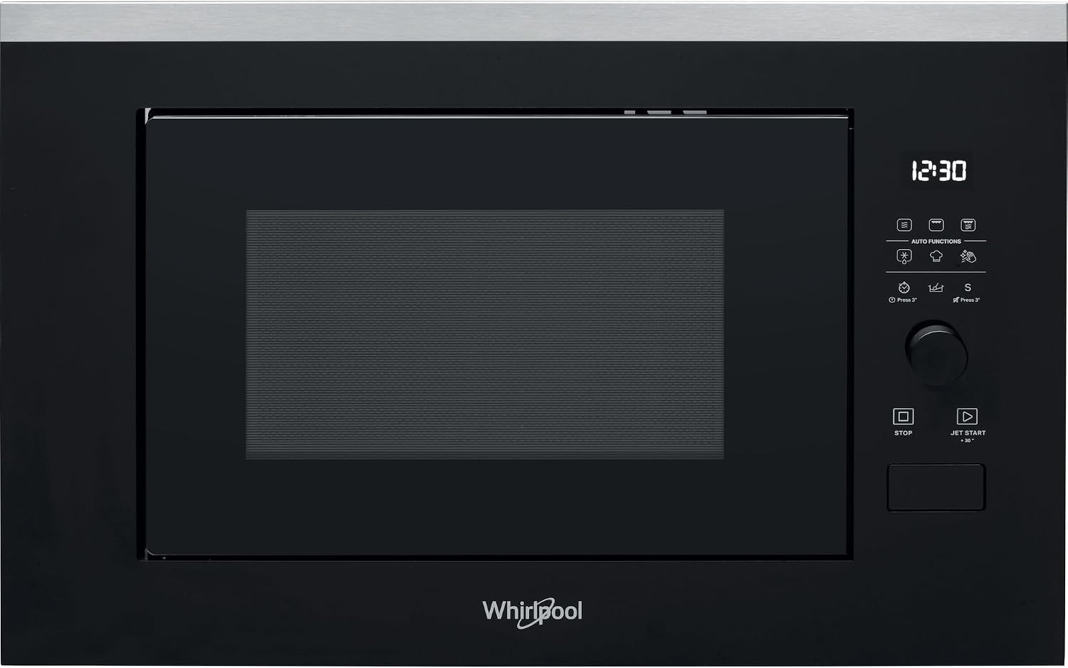 61pqoYj5EFL._AC_SL1500 Whirlpool WMF250G Einbaumikrowelle mit Grill | 25L, 900W/1400W, Edelstahl - Image 1