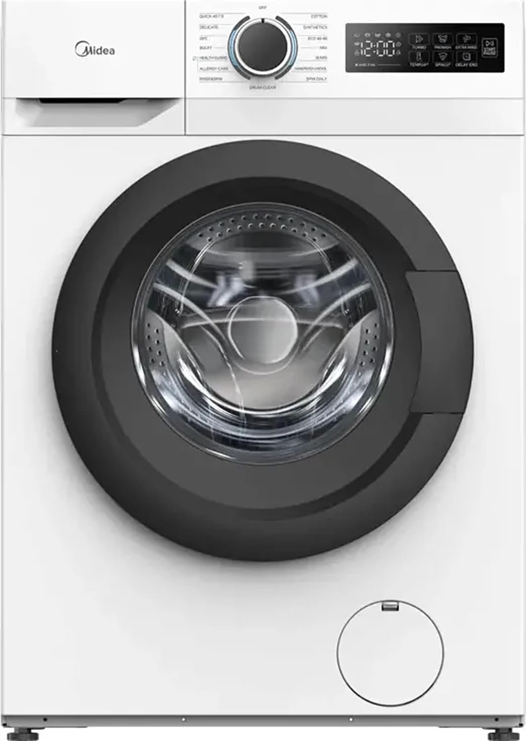 61yJusylT0L._AC_SL1500_ Midea Waschmaschine | Frontlader mit Inverter Quattro & A-10% Klasse (7kg / 1400 U/Min) - Image 1