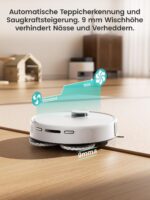 Lefant M3 et M5 Max Série de robots aspirateurs laveurs avec Navigation LiDAR dToF, station de nettoyage automatique et détection intelligente des obstacles – Image 8