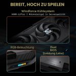 GIGABYTE Radeon RX 9070 XT Gaming OC 16GB | GV-R9070XTGAMING OC-16GD | 16GB GDDR6 | PCIe 5.0 | WINDFORCE Kühlung - Image 3