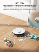 Lefant M3 et M5 Max Série de robots aspirateurs laveurs avec Navigation LiDAR dToF, station de nettoyage automatique et détection intelligente des obstacles – Image 9