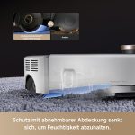 MOVA Z60 Ultra & Z70 Ultra Série de robots aspirateurs laveurs avec lavage HydroForce, protection des tapis AutoShield et nettoyage des bords MaxiReach - Image 4