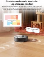 Lefant M330 Serie Saug- und Wischroboter mit dToF LiDAR-Navigation, 5.000 Pa Saugkraft und intelligenter Hinderniserkennung - Image 7