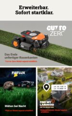 WORX Landroid Vision Cloud 4WD Robot tondeuse avec Détection d'obstacles IA, RTK-Cloud-Navigation et Automatique Cartographie – Image 8