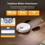 Roborock QV 35S Saug- und Wischroboter mit All-in-One-Dock, 10.000 Pa HyperForce-Saugkraft und intelligenter Hinderniserkennung - Image 8