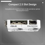 ASUS Dual Radeon RX 9060 XT 16G (Standard Edition, OC Edition) — 16G GDDR6, PCIe 5.0, HDMI 2.1b, DisplayPort 2.1a - Image 2