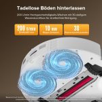 Roborock QV 35S Saug- und Wischroboter mit All-in-One-Dock, 10.000 Pa HyperForce-Saugkraft und intelligenter Hinderniserkennung - Image 4