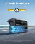 Anker Solix C1000 Gen 2 Série de stations électriques portables – Station LiFePO4 1024 Wh & kits générateur solaire – Image 2
