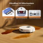 Roborock Q10 S5+ Robot aspirateur et laveur avec 10.000 Pa HyperForce-Puissance d'aspiration, VibraRise 2.0 et Station de nettoyage à vidange automatique – Image 5