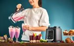 Moulinex InfinyMix+ LM91HD Standmixer | 1600W | 1,75L Tritan-Krug + 600ml Flasche | 5 Programme - Image 8