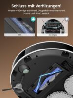 Lefant M3 et M5 Max Série de robots aspirateurs laveurs avec Navigation LiDAR dToF, station de nettoyage automatique et détection intelligente des obstacles – Image 5