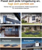 Solarway 1000Wp Balkonkraftwerk – 800W EcoFlow Stream Wechselrichter & 500W Bifaziale Solarmodule - Image 7