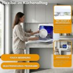 Sommertal Mini lave-vaisselle | Lave-vaisselle de table avec 5L Réservoir d'eau & Freshflow (SP9 / SP5) – Image 4