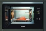 Whirlpool WMF250G Einbaumikrowelle mit Grill | 25L, 900W/1400W, Edelstahl - Image 3
