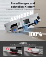 ECOVACS Deebot X12 Serie Saug- und Wischroboter mit FocusJet Fleckenvorlösung, OZMO Roller 3.0 und AIVI 3D 4.0 Hinderniserkennung - Image 9