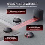 Roborock Saros Série de robots aspirateurs laveurs avec navigation dToF/LiDAR, aspiration HyperForce et station de nettoyage intelligente RockDock - Image 8