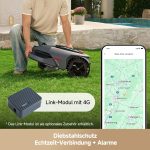 MOVA LiDAX Ultra Robot tondeuse avec LiDAR 3D & vision IA, cartographie sans fil et coupe des bordures pour jardins complexes - Image 5