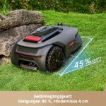 MOVA LiDAX Ultra Robot tondeuse avec LiDAR 3D & vision IA, cartographie sans fil et coupe des bordures pour jardins complexes - Image 8