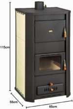 Prity WD W29 Poêle bouilleur – Puissance totale 37 kW – Appoint au chauffage central – 29 kW côté eau – Pour jusqu'à 569 m³ – Classe d'efficacité énergétique A – Image 6