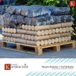 500 kg Mischpalette: 250 kg Nestro Holzbriketts + 250 kg Torfbriketts – Die ideale Brennstoff-Kombination für Kamin, Ofen & Heizung – Energie Kienbacher - Image 2