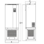 Variateur de fréquence 15 kW 400 V (triphasé) – Fluxcon FLC500 – Image 2
