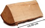 Bois de chauffage de bouleau – Séché en séchoir – Bûches de 25 cm / 33 cm – Palette 1 stère / 1,6 m³ vrac – Pour cheminée, poêle, barbecue & fumoir - Image 4