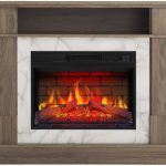 ArtiFlame pour Living AF23BS G Cheminée électrique – Chêne Gris, 1,8 kW