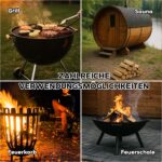 Bois de chauffage de feuillus – Séché en chambre Charme & Hêtre – Longueur des bûches 25 cm – Sur palette – Parfait pour Cheminée, Four à pizza, Gril & Fumoir – Image 4