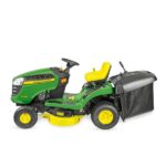 Tondeuse autoportée John Deere X116R avec bac de ramassage