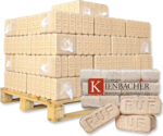 500 kg RUF Briquettes de bois dur – Premium Briquettes de bois pour Cheminée & Poêle – Durable en Hêtre, Chêne, Frêne, Charme & Bouleau – 50 x 10 kg Sacs sur palette