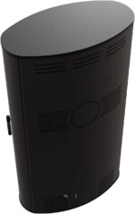 KRATKI KOZA/AB/S/2/ROLLO/W Poêle à bois – 10 kW – Poêle design moderne avec vision panoramique – Classe d'efficacité énergétique A – Technologie d'accumulation TERMOTEC – Adapté aux maisons passives – Image 6