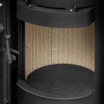 Justus Faro W+ 2.0 Poêle bois & charbon – 7 kW, acier noir avec plaque supérieure en stéatite - Image 4