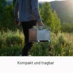 Winnerwell Nomad Medium – Poêle de tente compact en inox de qualité – Poêle à bois portable pour tentes, tipis & yourtes – Puissance de chauffe 7 kW & fonction cuisson – Image 8