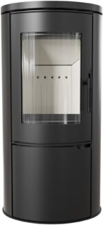 Kratki Koza AB Poêle à bois sur pied en acier – 8 kW, Design cylindrique, Classe d'efficacité énergétique A – Image 3