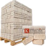 Energie Kienbacher RUF Premium Briquettes de bois dur – 960 kg Palette (96 x 10 kg Pakete) – FSC-zertifiziertes Hêtre & Chênenholz – Haut pouvoir calorifique & Écologique