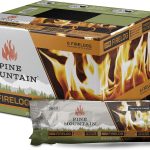 Pine Mountain Bûches de cheminée 3 heures – Pack de 6 – La solution pratique & propre pour votre foyer
