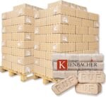 2000 kg RUF Briquettes de bois dur – Combustible premium pour Cheminée, Poêle & Gril – 200 x 10 kg Sacs sur 2 palettes – Durable & écologique