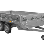 Remorque 2 essieux 304×153 UNITRAILER SOLID 300/2