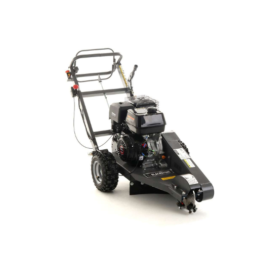 speedia-12-1-2-1.webp Rogneuse de souches BlackStone SG 420 L - Moteur Loncin 420 cm³ - Disque de coupe à 8 marteaux en carbure - Neuve – Image 1